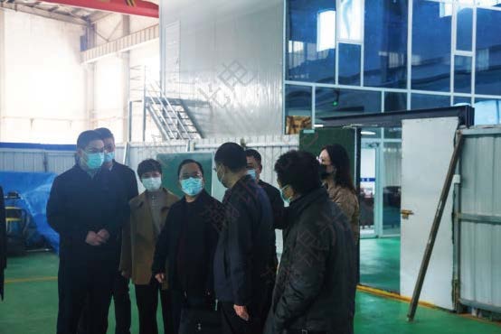Luoyang United Front and Federation of Industry and Commerce Leaders Visit Hanyin