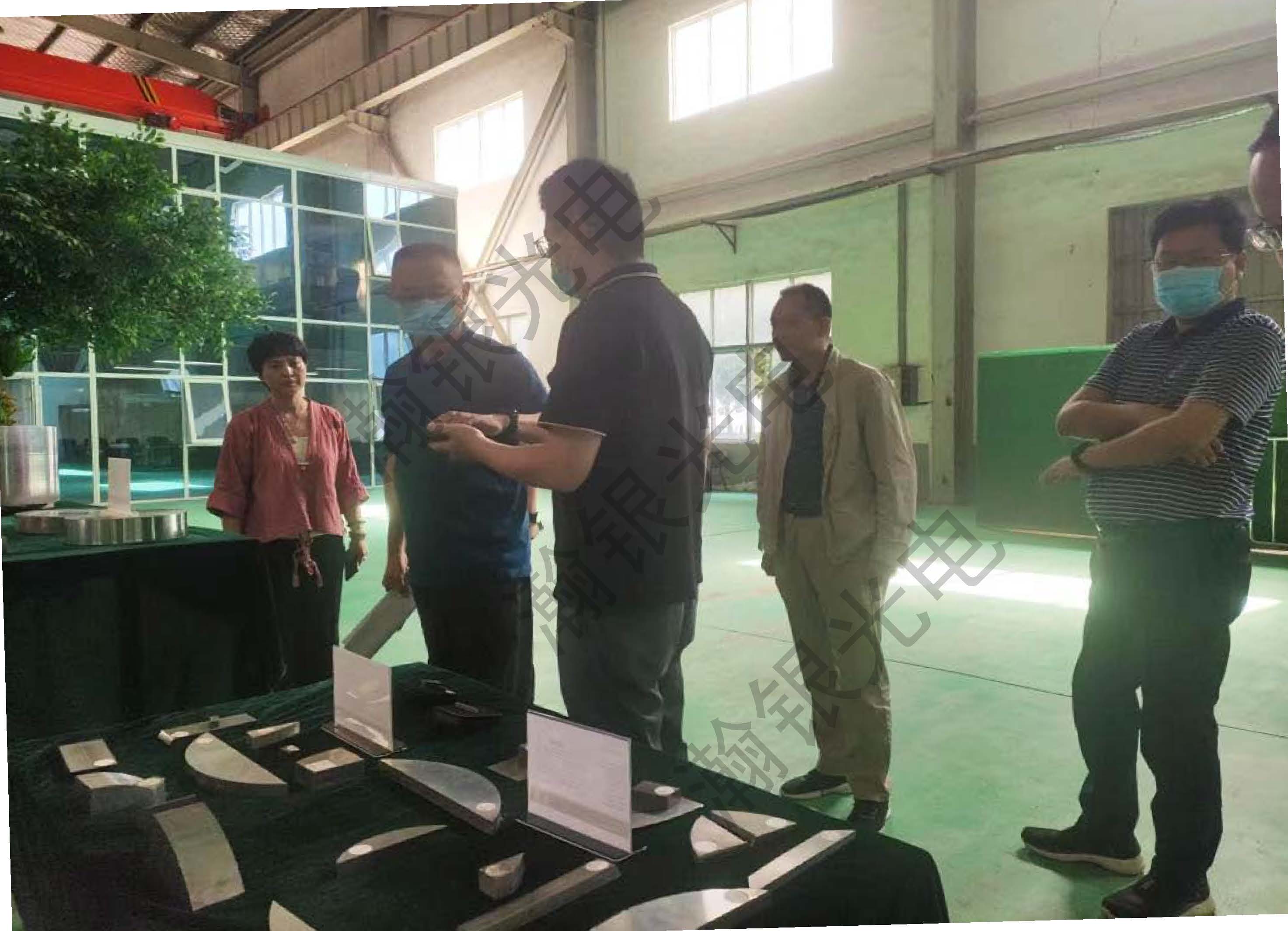 Henan Development and Reform Commission Project Office Visits Hanyin